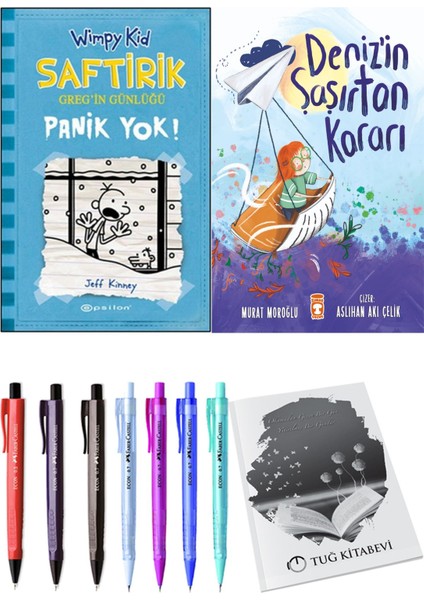 Deniz'in Şaşırtan Kararı ve Saftirik 6 Panik Yok! 2'li Set - Kalem