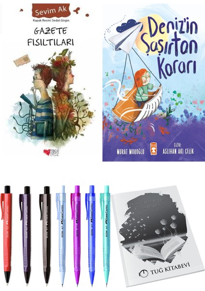 Deniz'in Şaşırtan Kararı ve Gazete Fısıltıları 2'li Set - Kalem