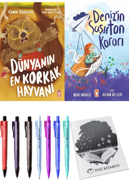 Deniz'in Şaşırtan Kararı ve Dünyanın En Korkak Hayvanı 2li Set