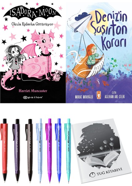 Deniz'in Şaşırtan Kararı ve Isadora Moon 6 Okula Ejderha Götürüyor 2li Set