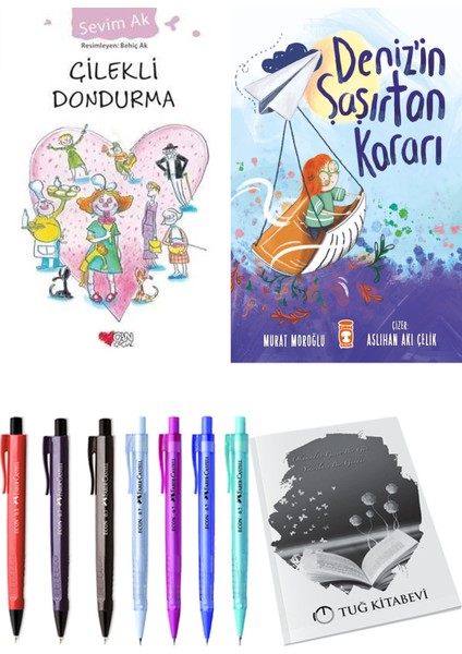 Deniz'in Şaşırtan Kararı ve Çilekli Dondurma 2li Set