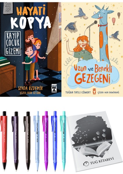 Uzun ve Benekli Gezegeni ve Hayati Kopya Kayıp Çocuk Gizemi 2li Set