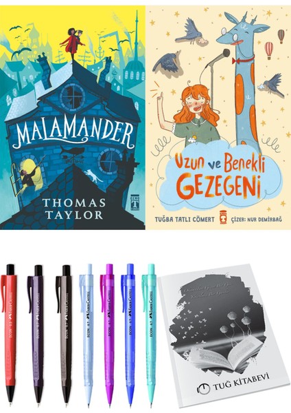 Uzun ve Benekli Gezegeni ve Malamander 2li Set