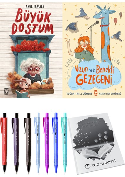 Uzun ve Benekli Gezegeni ve Büyük Dostum 2li Set