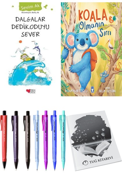 Koala Olmanın Sırrı ve Dalgalar Dedikoduyu Sever 2li Set