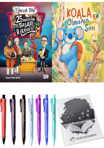 Koala Olmanın Sırrı ve 25 Muhteşem Başarı Hikayesi 2li Set