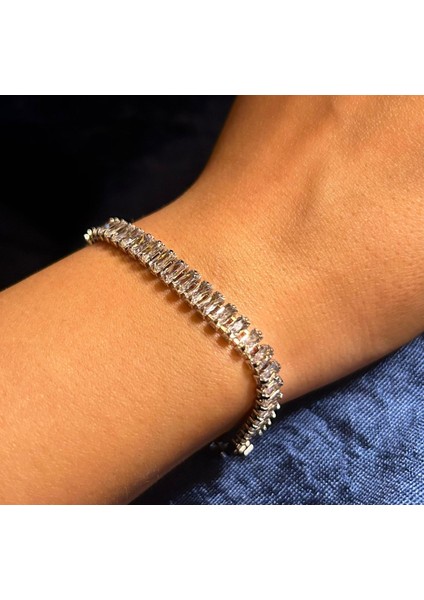 Su Yolu Gümüş Bileklik