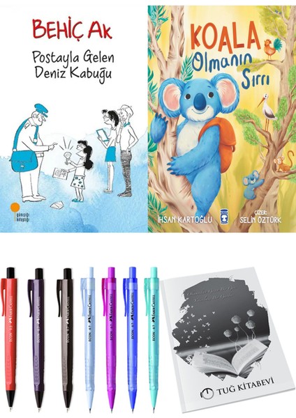 Koala Olmanın Sırrı ve Postayla Gelen Deniz Kabuğu 2li Set