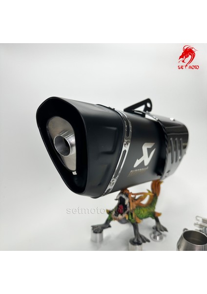 YENI MODEL AKREP PERFORMANS EGZOZ - SIYAH - RACING LINE