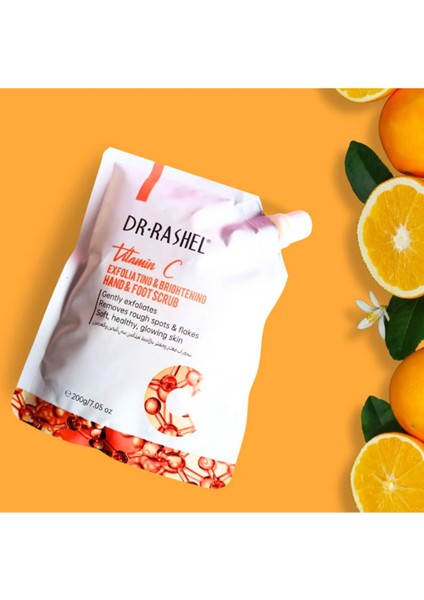 Dr.rashel C Vitamini Parlatıcı El ve Ayak Peelingi 200G(EXFOLIATING & Brightening Hand&foot Scrub)