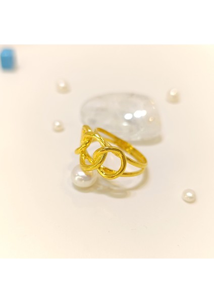 Uzay Yolu Taşsız Yüzük 14 Ayar Altın modelleri