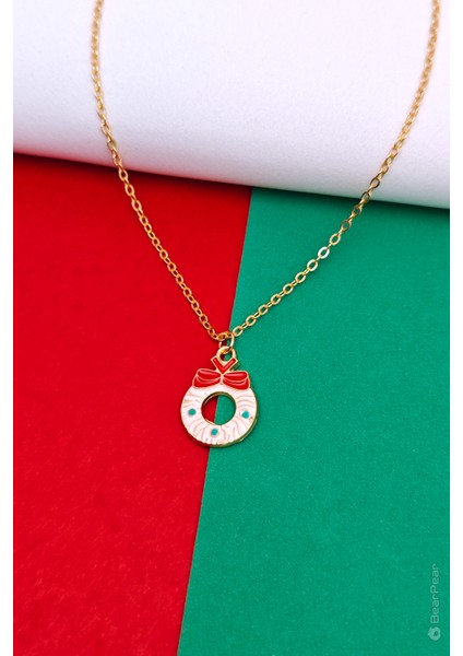 Yeni Yıl Kolyesi Christmas Kadın Kolye