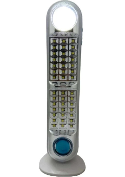 42+1 LED Işıklı Şarjlı Solar Güneş Enerjili Askılı -Masaüstü Kullanılabilir Süper LED IŞILDAK-8683