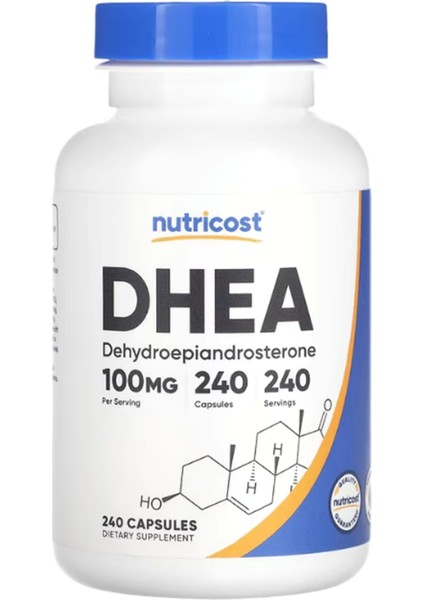 , Dhea , 100 mg , 240 Capsul.