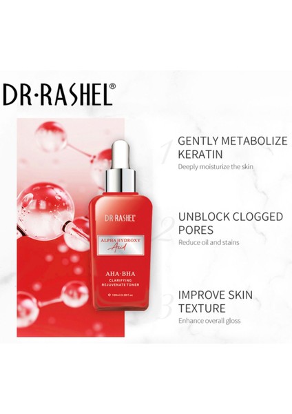 Alfa Hidroksi Asit Aha-Bha Arındırıcı Gençleştirici Tonik 100ml(1 Adet)