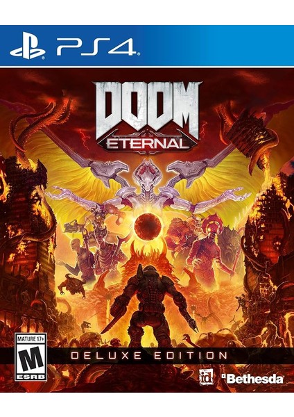 Doom Eternal Deluxe Edition - PlayStation 4 (PS4) Hesap