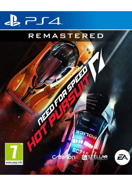 Need For Speed: Hot Pursuit Remastered - PlayStation 4 (PS4) Hesap