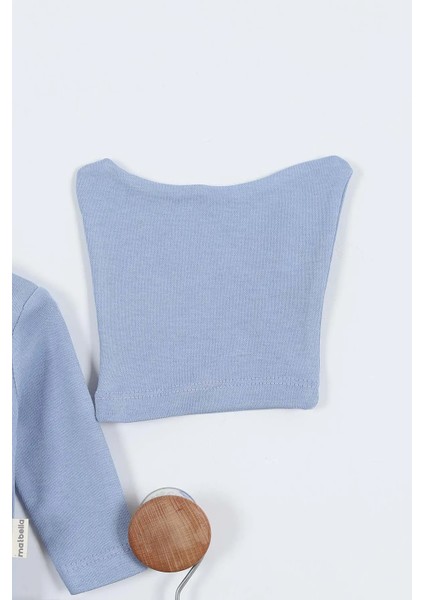 Tavşan Desenli Erkek Bebek Hastane Çıkışı Bebek Kıyafetleri Yenidoğan Hastane Çıkış Seti 4 Müslin fırsatları