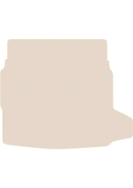 Saab 9-3 2002-2014 Sedan Premium Eva Oto Bagaj Paspası & Bagaj Havuzu - Krem