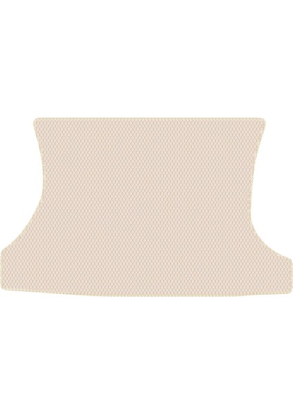 Volkswagen Golf 1983-1992 Hatchback Premium Eva Oto Bagaj Paspası & Bagaj Havuzu - Krem