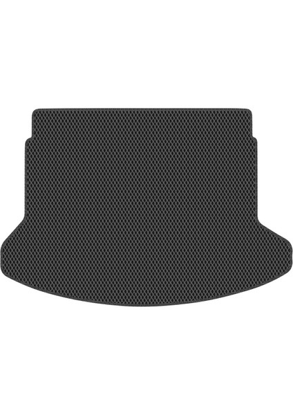 Nissan Rogue 2007-2013 Premium Eva Oto Bagaj Paspası & Bagaj Havuzu - Antrasit