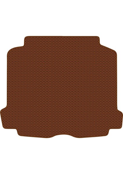 Volvo S60 2000-2009 Premium Eva Oto Bagaj Paspası & Bagaj Havuzu - Kahve