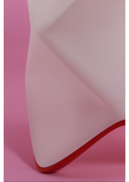 Orıgamı Dekoratif Abajur (13 x 13 x 19 cm ) - Toz Pembe fiyatları