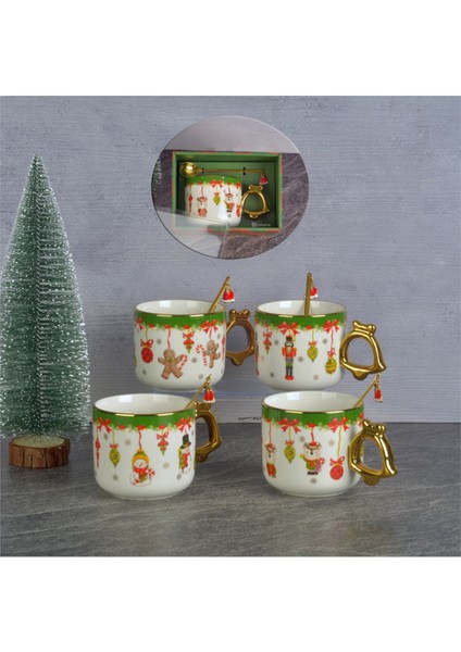 Porselen Kupa THN10266 Xms Yılbaşı Kupası 320 ml