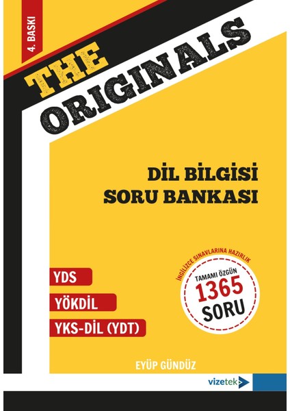 The Originals Dil Bilgisi Soru Bankası