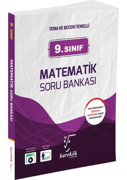 Karekök Yayınları 9. Sınıf Matematik Soru Bankası 2024