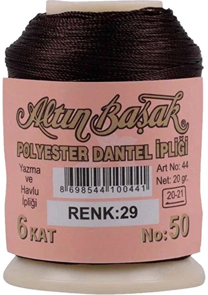 3 Adet Oya ve Dantel Ipi 20 gr - Royaleks - No: 029 - 694 - 489