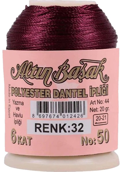 3 Adet Oya ve Dantel Ipi 20 gr - Royaleks - No: 413 - 032 - 291