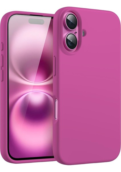 Apple iPhone 16 Plus ile Uyumlu Telefon Kılıfı Kadife Iç Yüzey Soft Tasarım Lansman Kılıf fiyatları