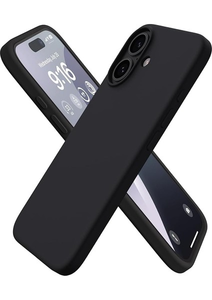 Apple iPhone 16 Plus ile Uyumlu Telefon Kılıfı Kadife Iç Yüzey Soft Tasarım Lansman Kılıf indirimleri