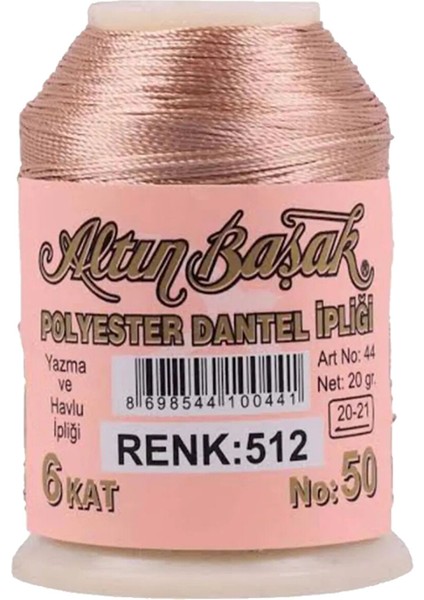3 Adet Oya ve Dantel Ipi 20 gr - Royaleks - No: 512 - 080 - 003