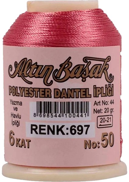 3 Adet Oya ve Dantel Ipi 20 gr - Royaleks - No: 697 - 035 - 015