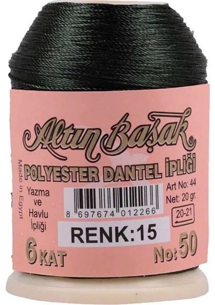 3 Adet Oya ve Dantel Ipi 20 gr - Royaleks - No: 697 - 035 - 015