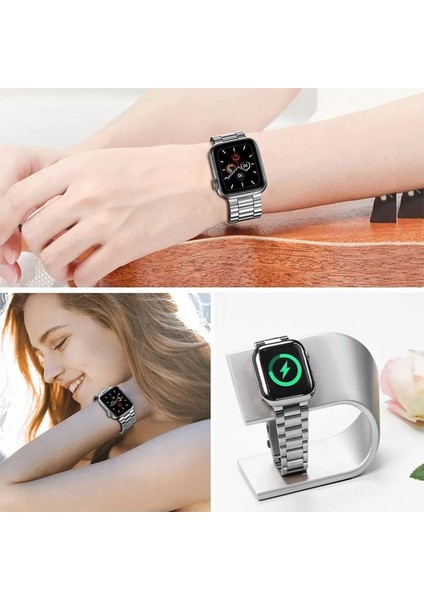 Apple Için Paslanmaz Çelik Watch Serisi 9/8/7/se/6/5/ultra/ultra2 Tüm Modellere Uyumlu 42-44-45-49MM fiyatları