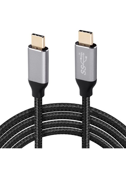 1,2 M Tip C&#39;den Tip C Kabloya Thunderbolt 3.0 10 Gbps Tarih Iletimi Hızlı Şarj Kablosu Dizüstü Bilgisayarlar ve Daha Fazlası Için Uyumlu (Yurt Dışından)