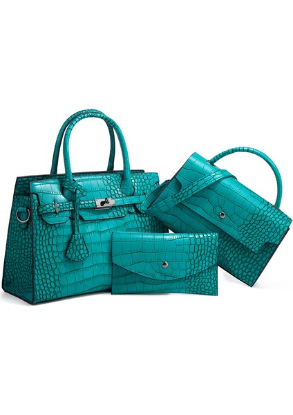 Tote Çapraz Çanta 3 Parçalı Set (Yurt Dışından)