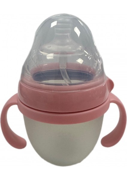 Comotom'un Aynı Tarz Yenidoğan Bebeğin Geniş Kalibreli Silikon Antikolik Biberonu 150ML 250ML Geniş Ağızlı (Yurt Dışından)