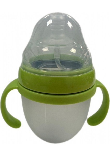 Comotom'un Aynı Tarz Yenidoğan Bebeğin Geniş Kalibreli Silikon Antikolik Biberonu 150ML 250ML Geniş Ağızlı (Yurt Dışından)