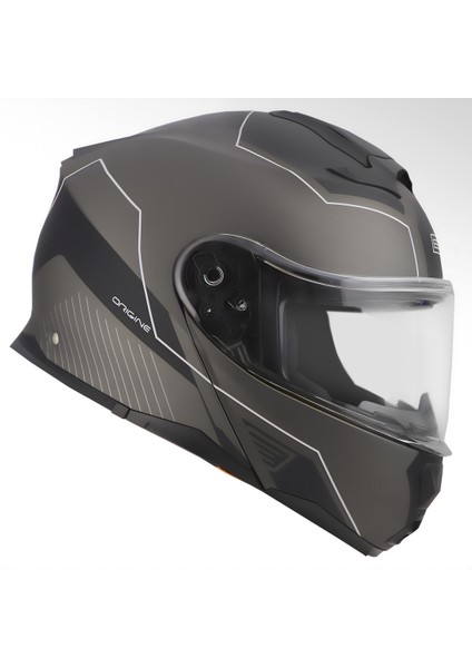 Logic Linear Mat Siyah-Titanyum Kask