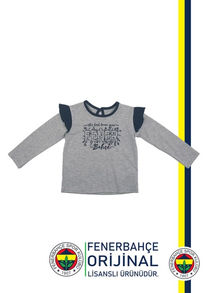 Lisanslı Uzun Kol Lacivert Bebek Sweat