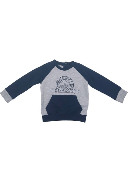 Fb Logo Sarı-Lacivert Bebek Sweat