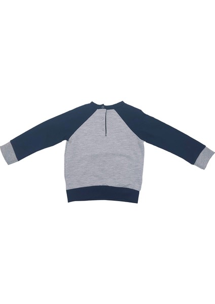 Fb Logo Sarı-Lacivert Bebek Sweat