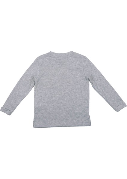 Lisanslı Yaldızlı Fb Logo Gri Çocuk Sweat fırsatları