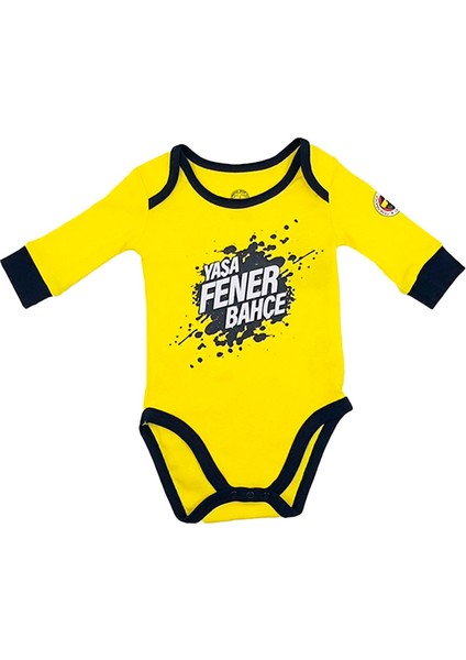 Orijinal Lisanslı Yaşa Fenerbahçe Bebek Body Zıbın
