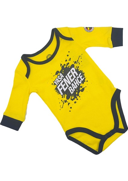 Orijinal Lisanslı Yaşa Fenerbahçe Bebek Body Zıbın