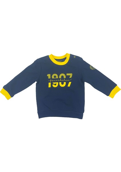 Lisanslı Uzun Kol Lacivert Bebek 1907 Sweat